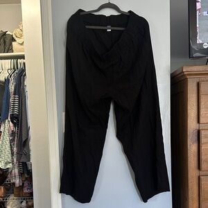 Old Navy Black Wide Leg Pants
